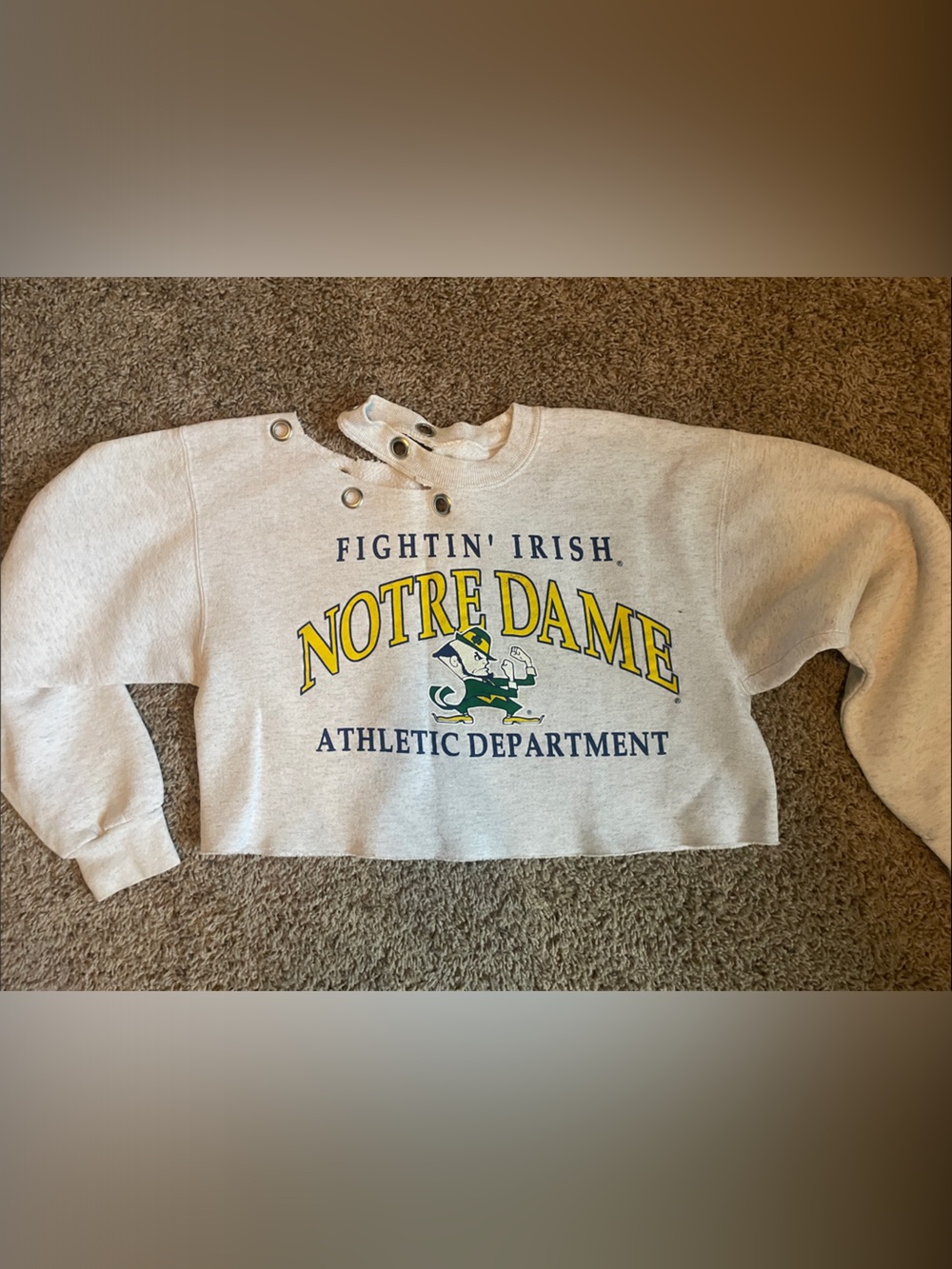 Vintage Notre Dame Sweatshirt